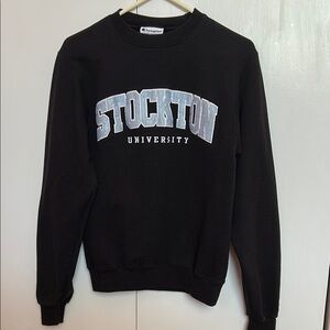 Champion || Black Stockton University Men's Sweater